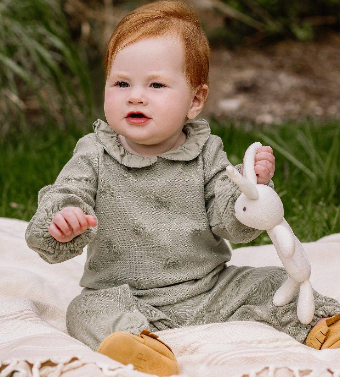 Bunny Plush Baby Rattle