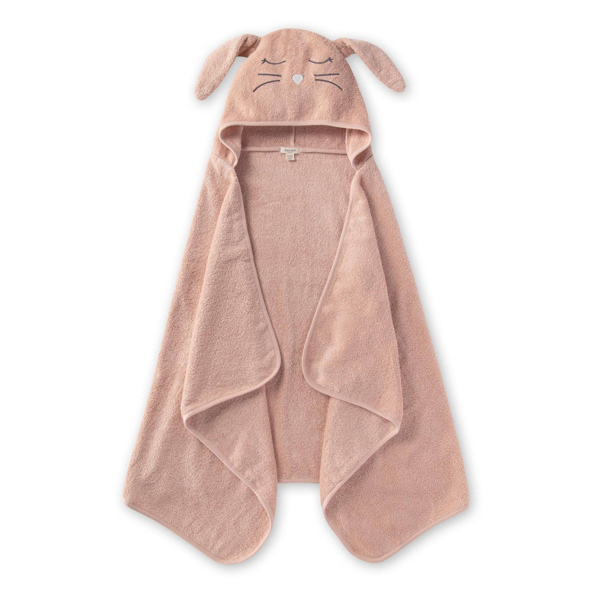 Organic Cotton Toddler Hooded Bunny Towel
