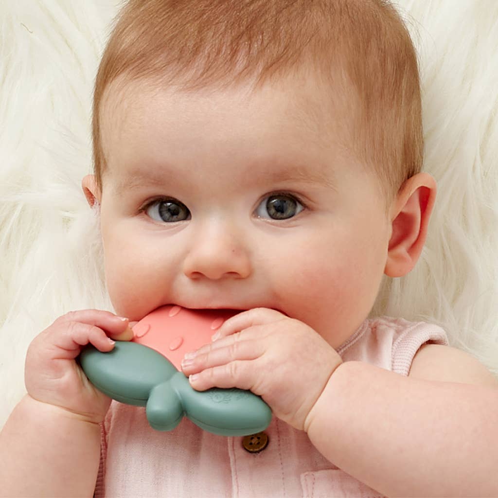 Strawberry Teething Rattle