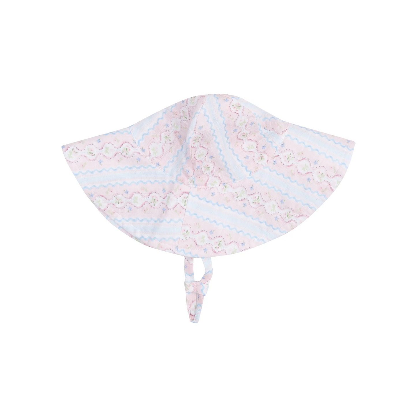 Ogee Floral Wide Brim Sunhat