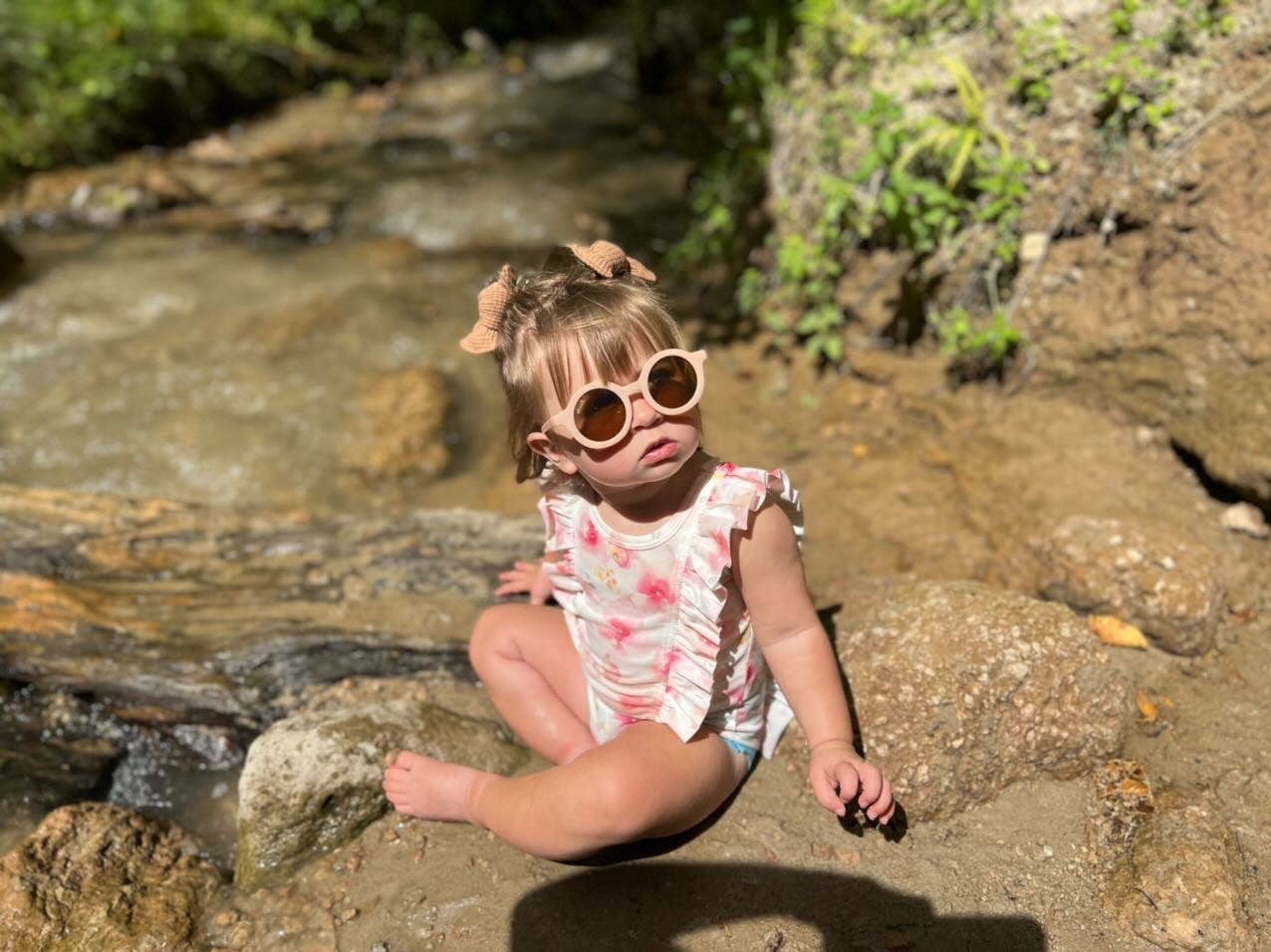 Flower Pink Sunglasses