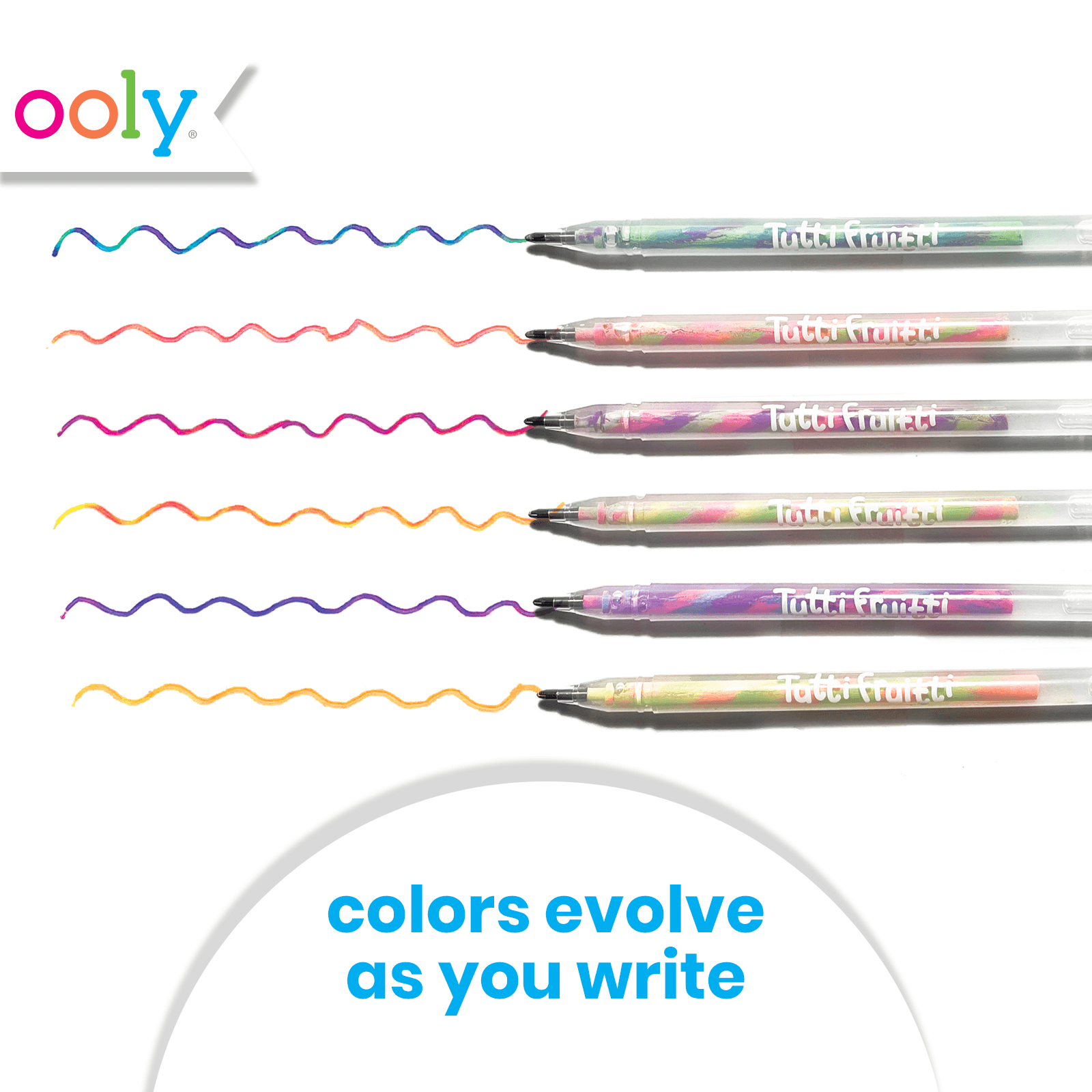 Tutti Fruitti Scented Multi-Colored Gel Pens