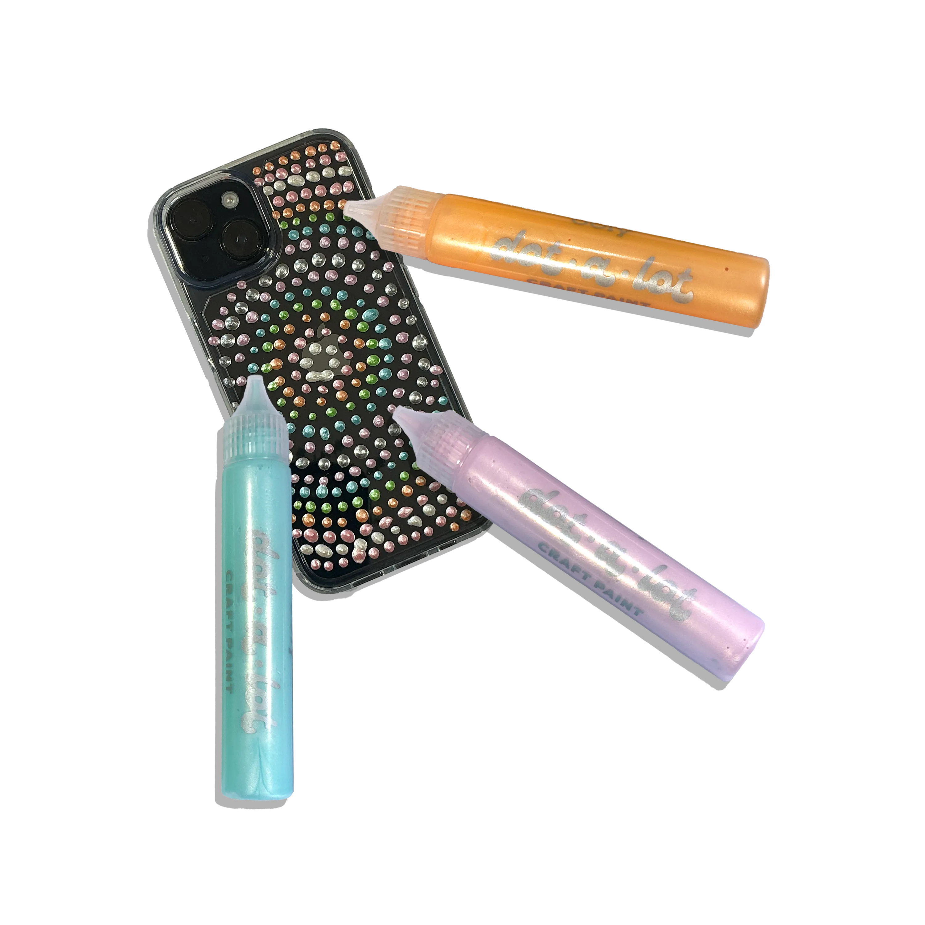 Dot-A-Lot: Dimensional Craft Paint - Pearlescent (Set of 8)