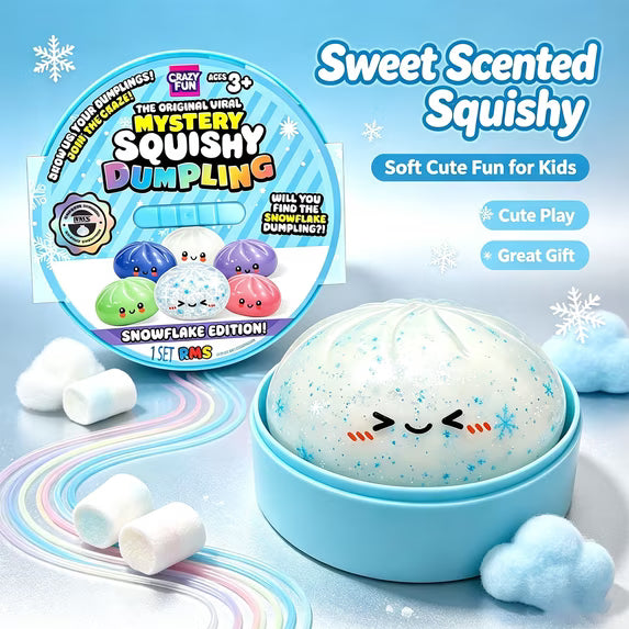 Limited Edition Snowflake Viral Mystery Dumpling