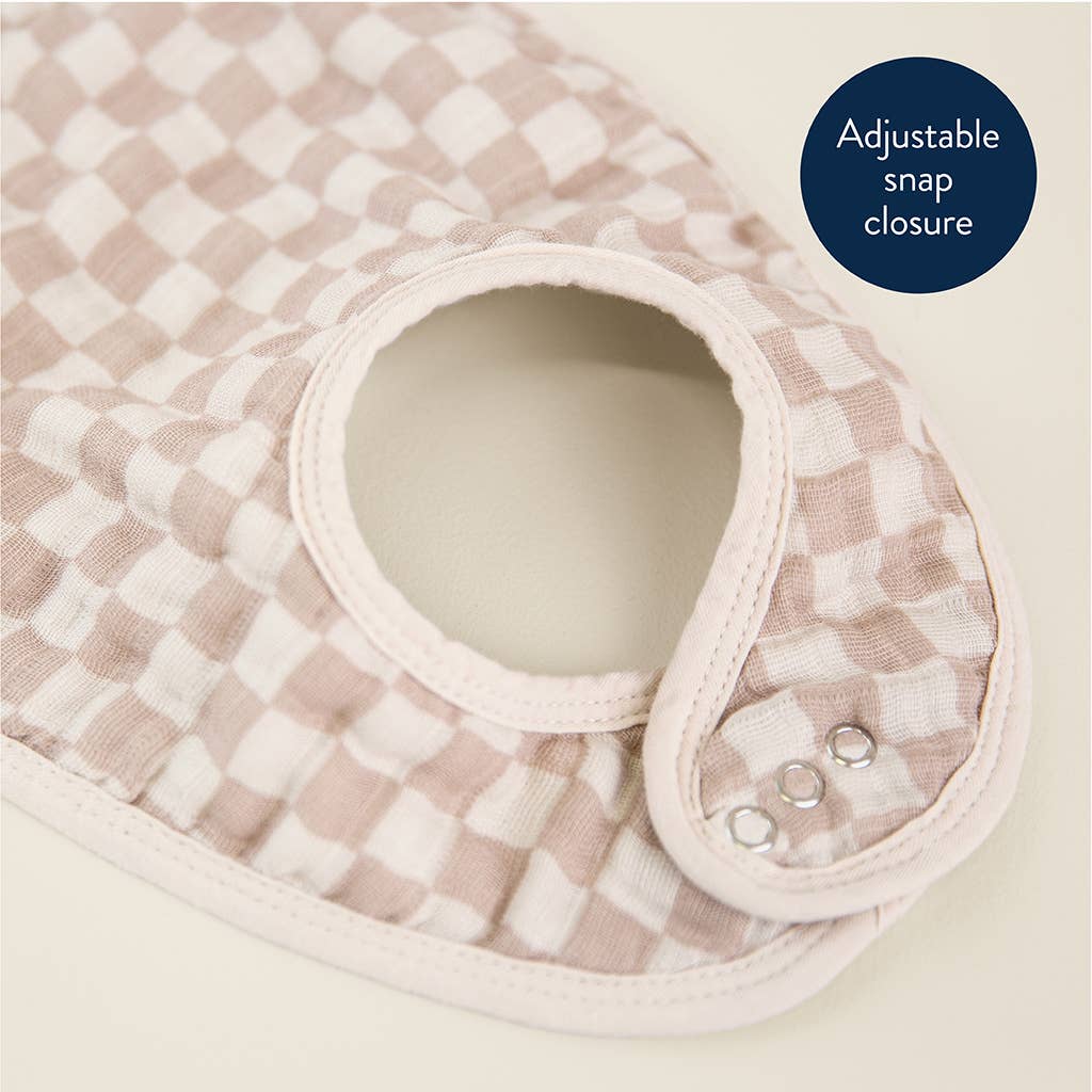 Triple-Layer Muslin Bibs (3-pk)