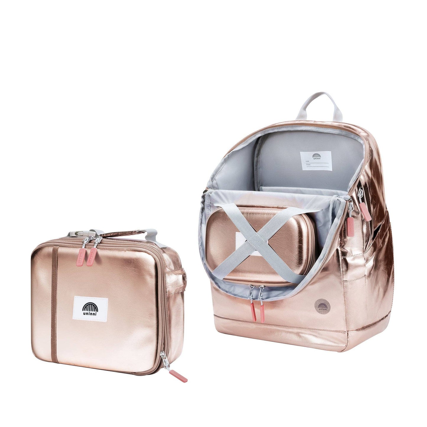 Metallic Gold Bailey Backpack