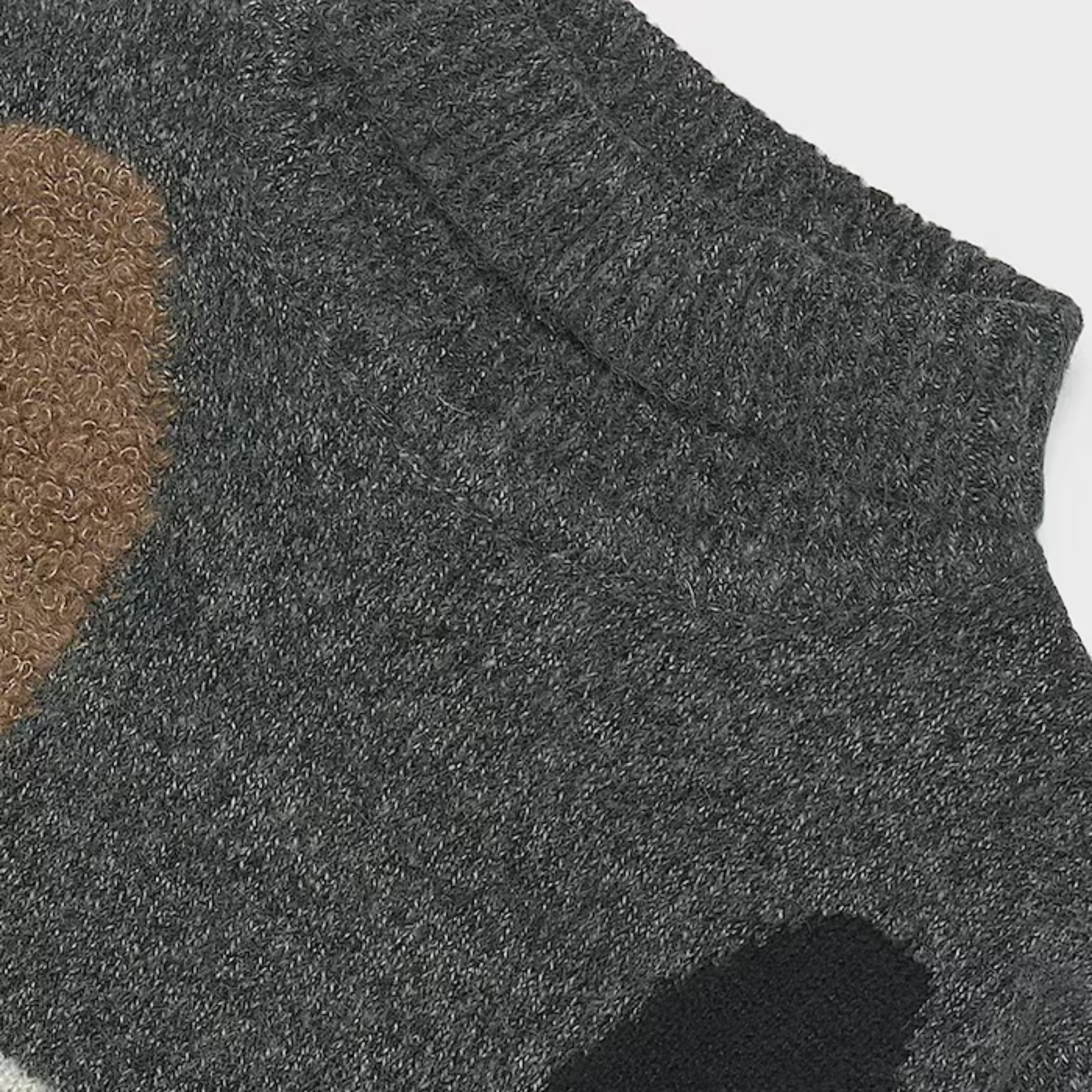 Grey Heart Sweater