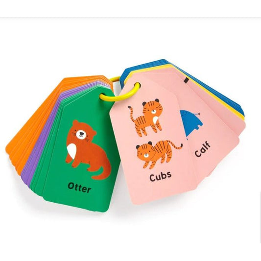 Baby Animal Ring Flash Cards