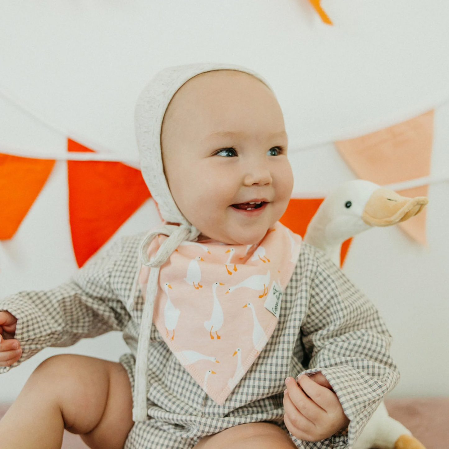 Goosie Bandana Bib Set 4-pack