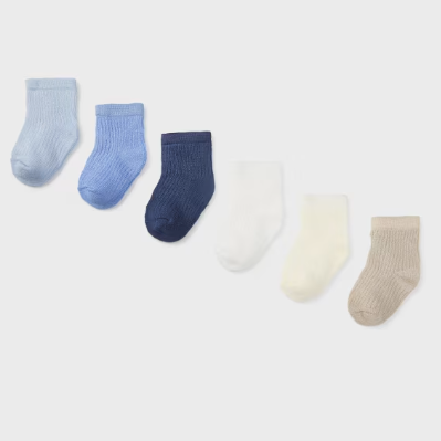 Blue Sock Set of 6