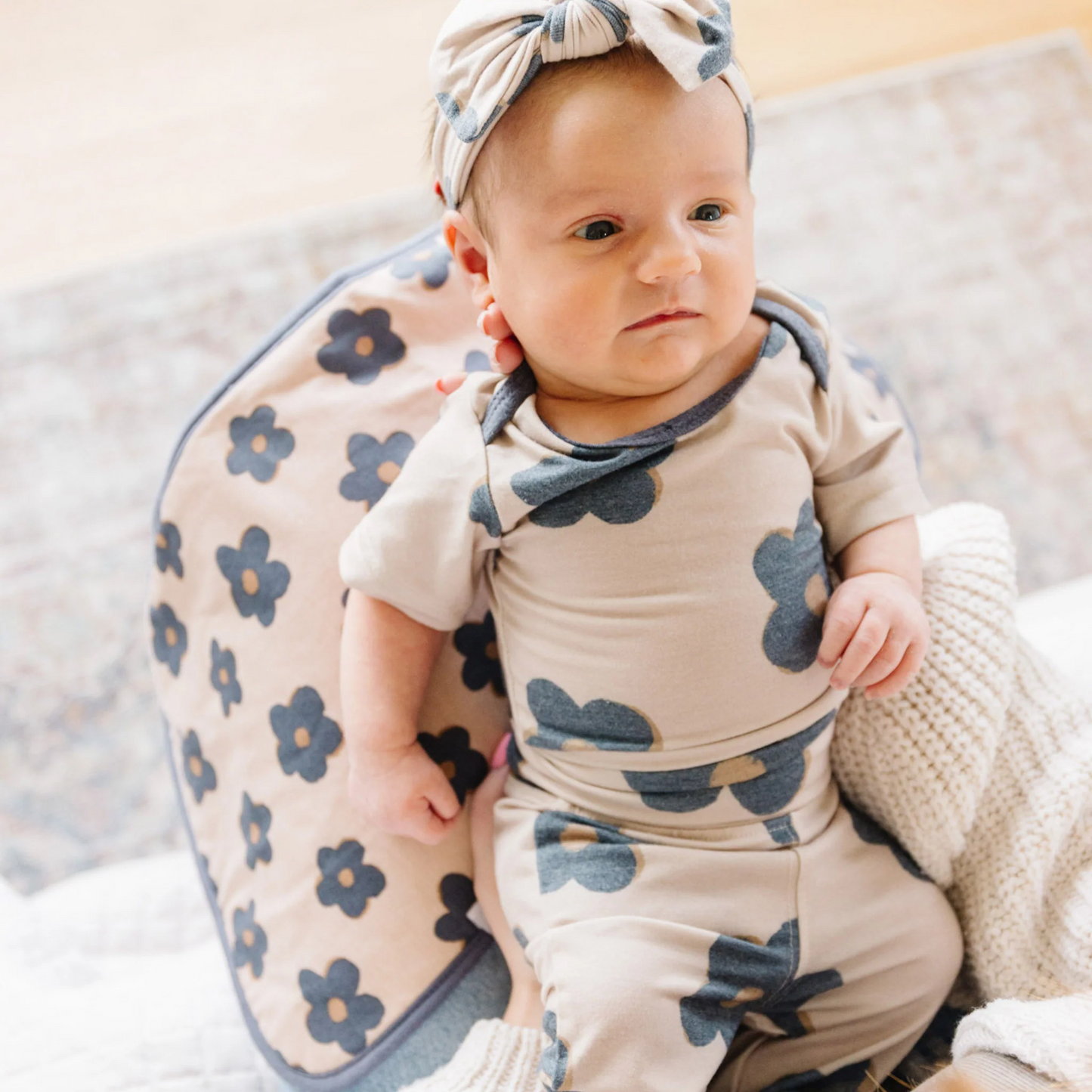 Gemma in Tan Burp Cloth Set 3 Pack