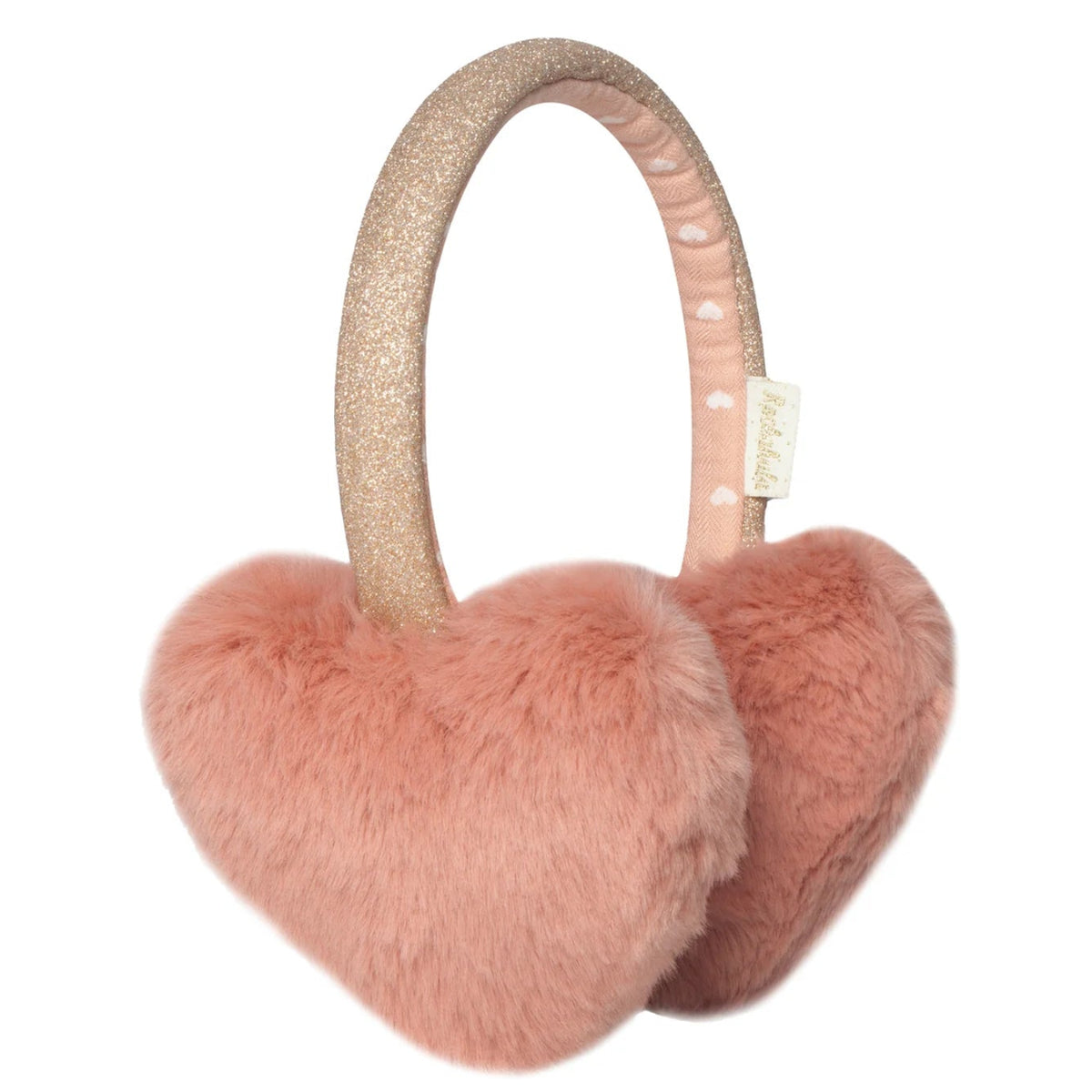 Fluffy Heart Earmuffs
