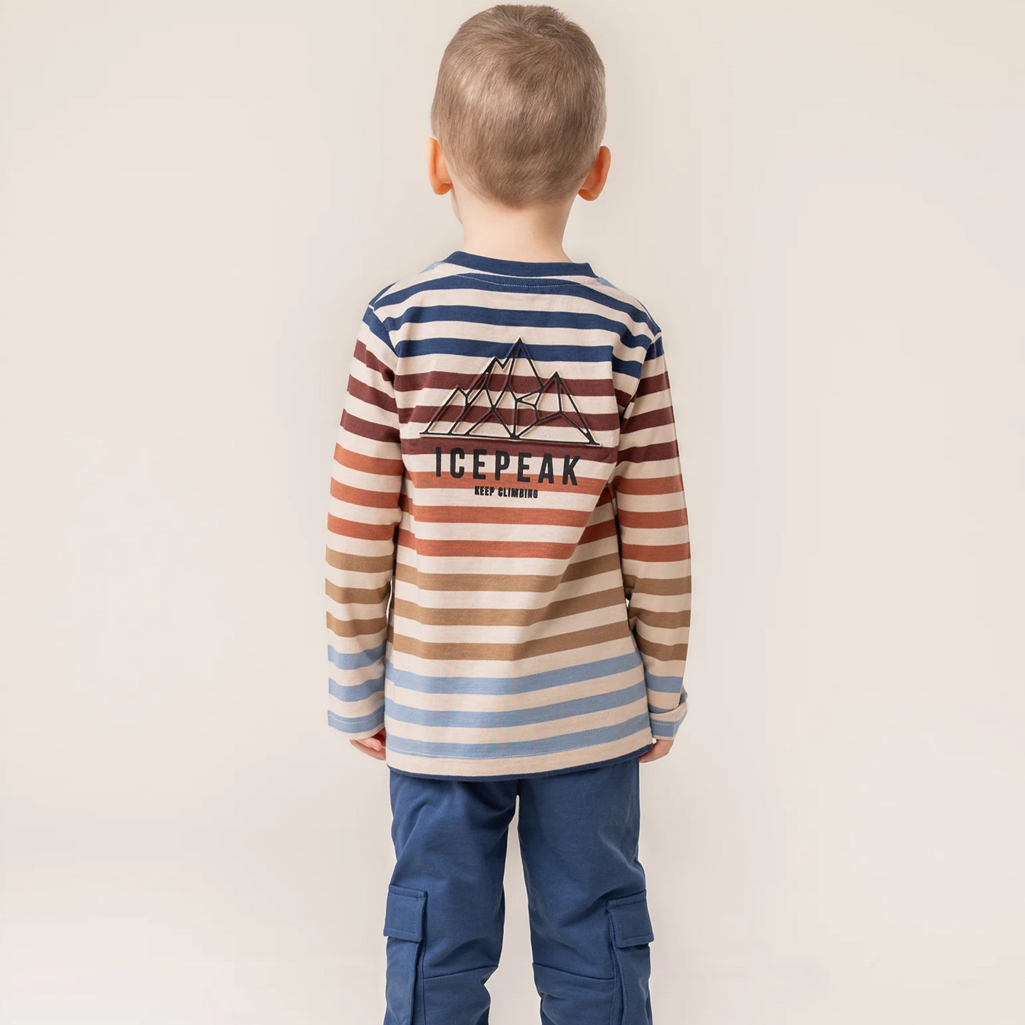 Ice Peak Striped Long Sleeve Top