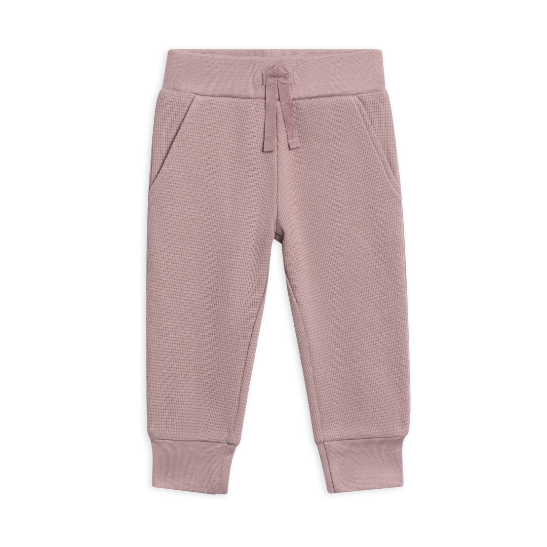 Purple Nelson Waffle Knit Jogger