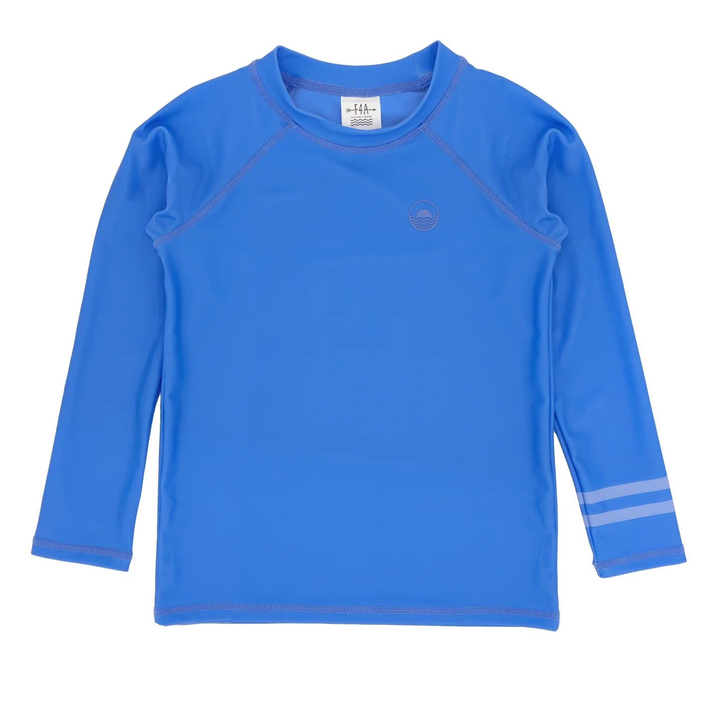Marina Blue LS Swim Rash guard
