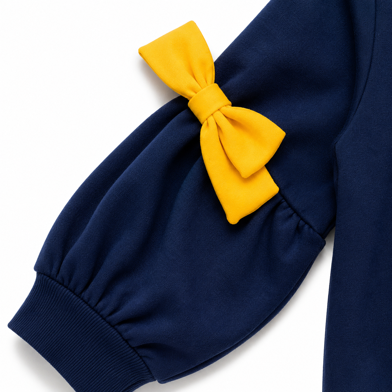 Navy Michigan Bow Sweatshirt
