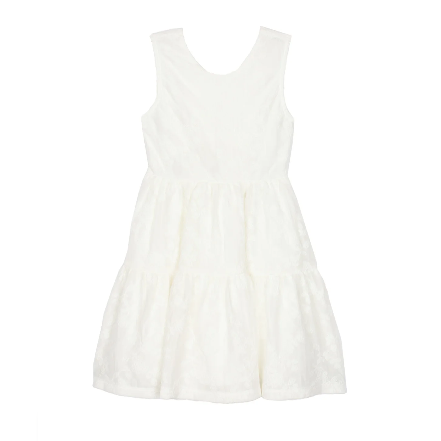 Cotton Cloud Dress with Bows
