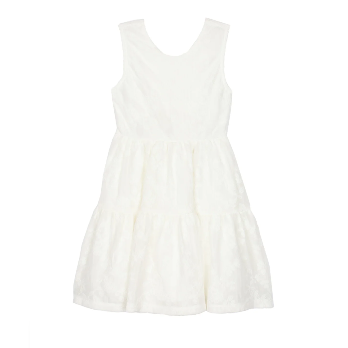 Cotton Cloud Dress with Bows