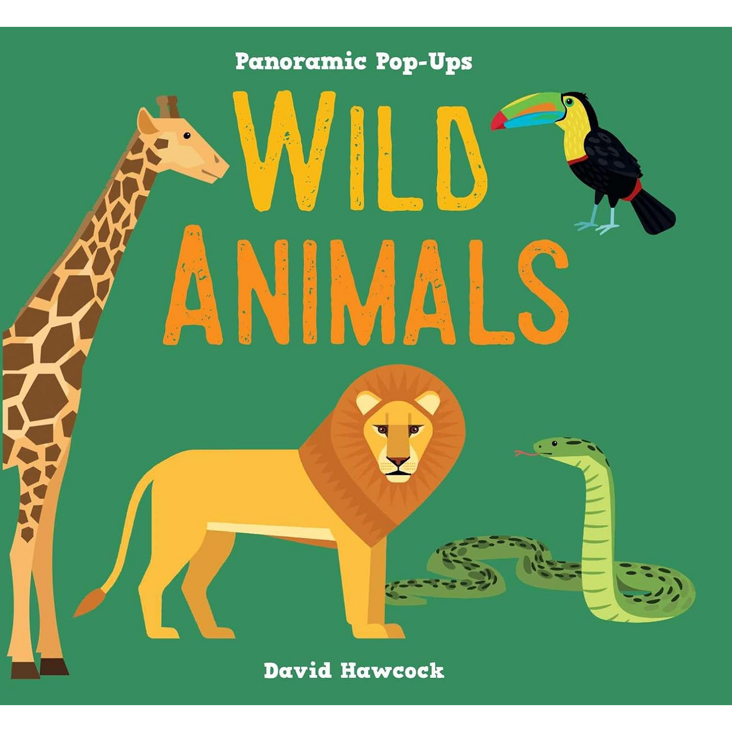 Panoramic Pop-Ups: Wild Animals