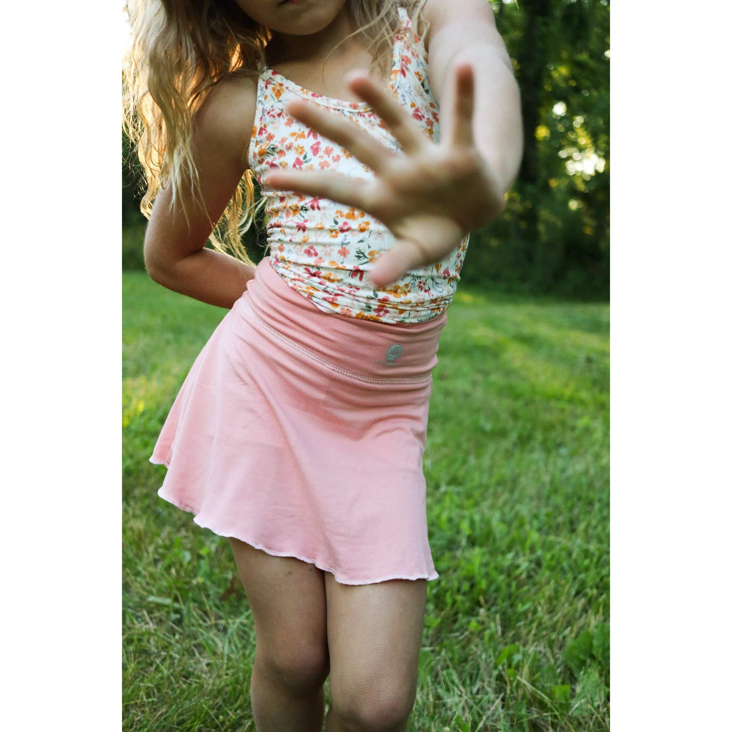 Peach Tennis Skirt