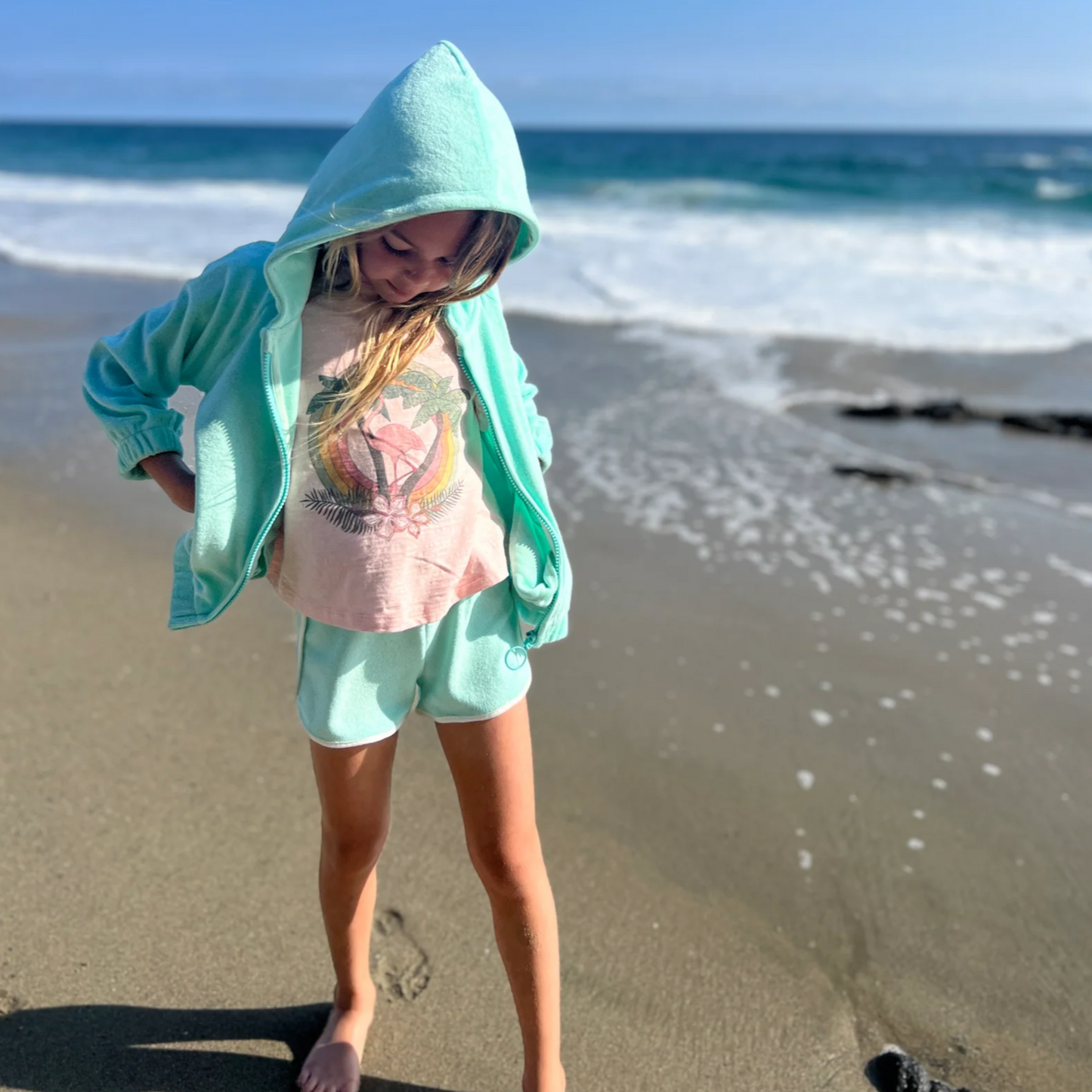 Ice Blue Indy Shorts