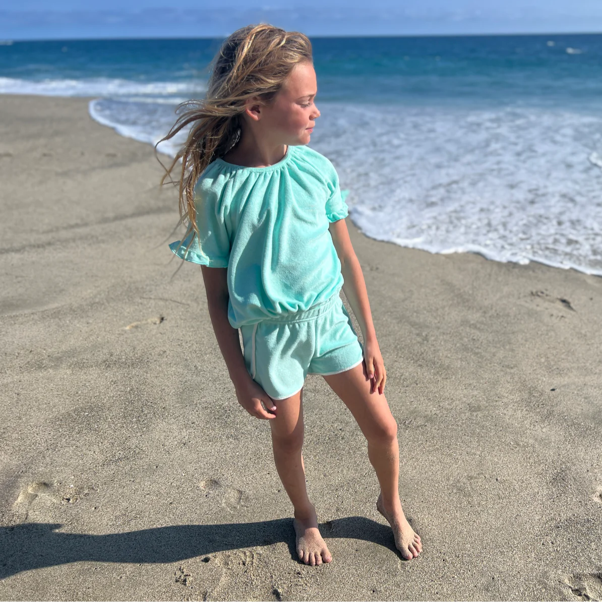 Ice Blue Indy Shorts