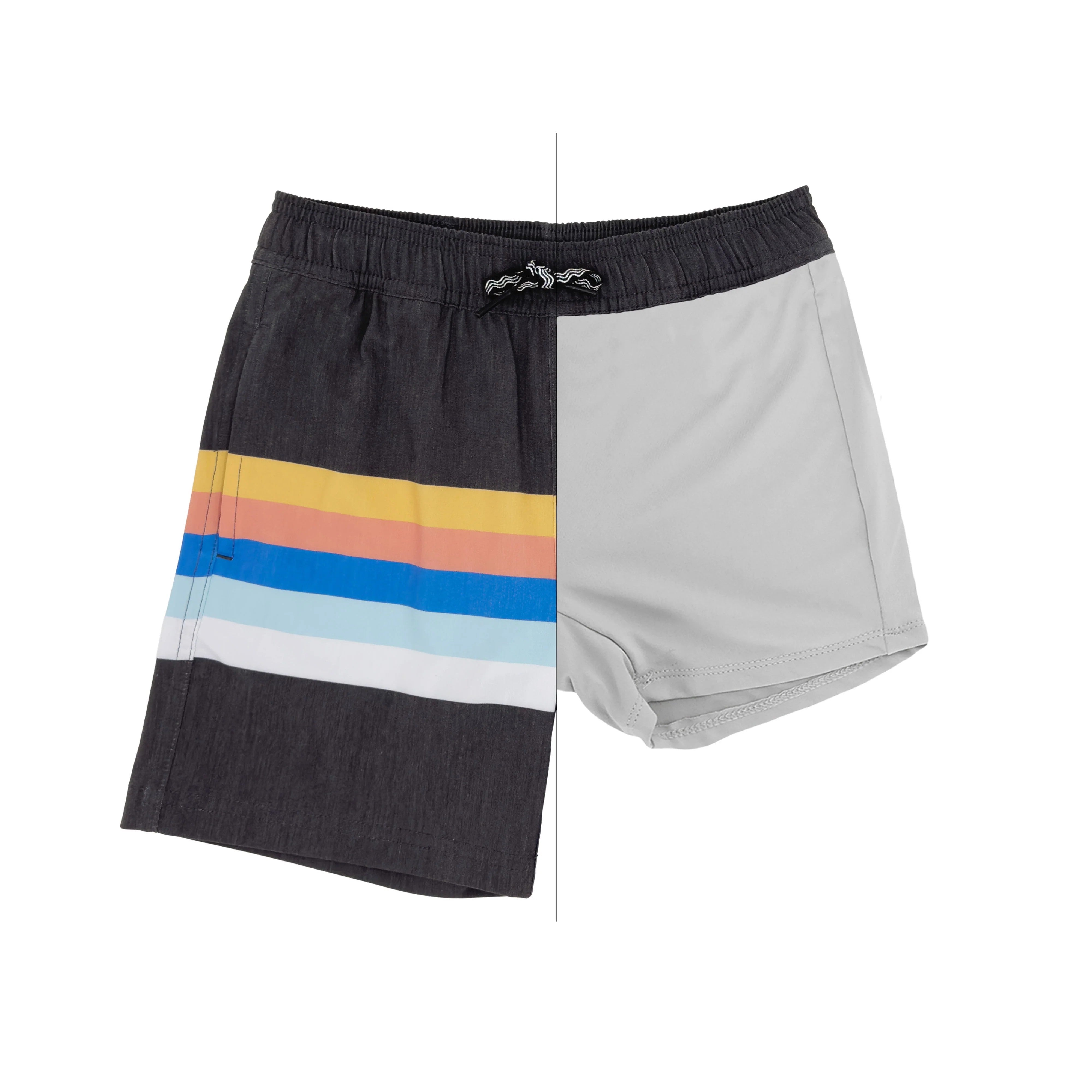 Vintage Stripe Volley Swim Trunk
