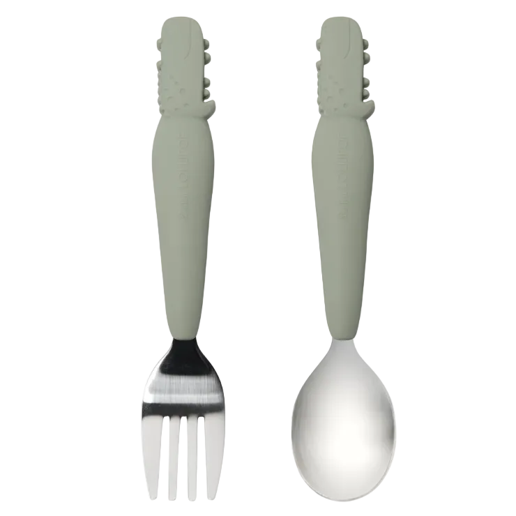 Alligator Feeding Spoon Set