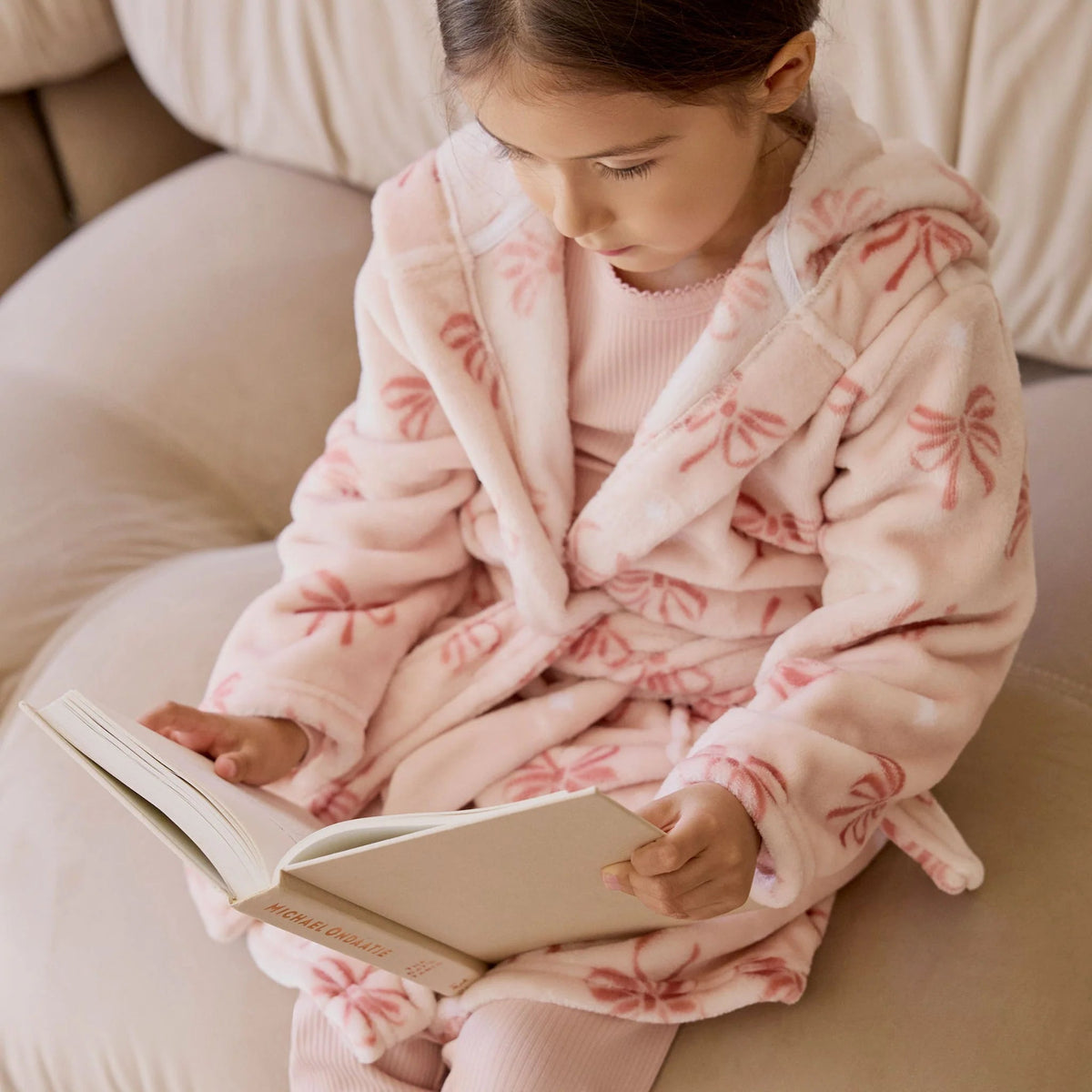 Bows Knit Robe