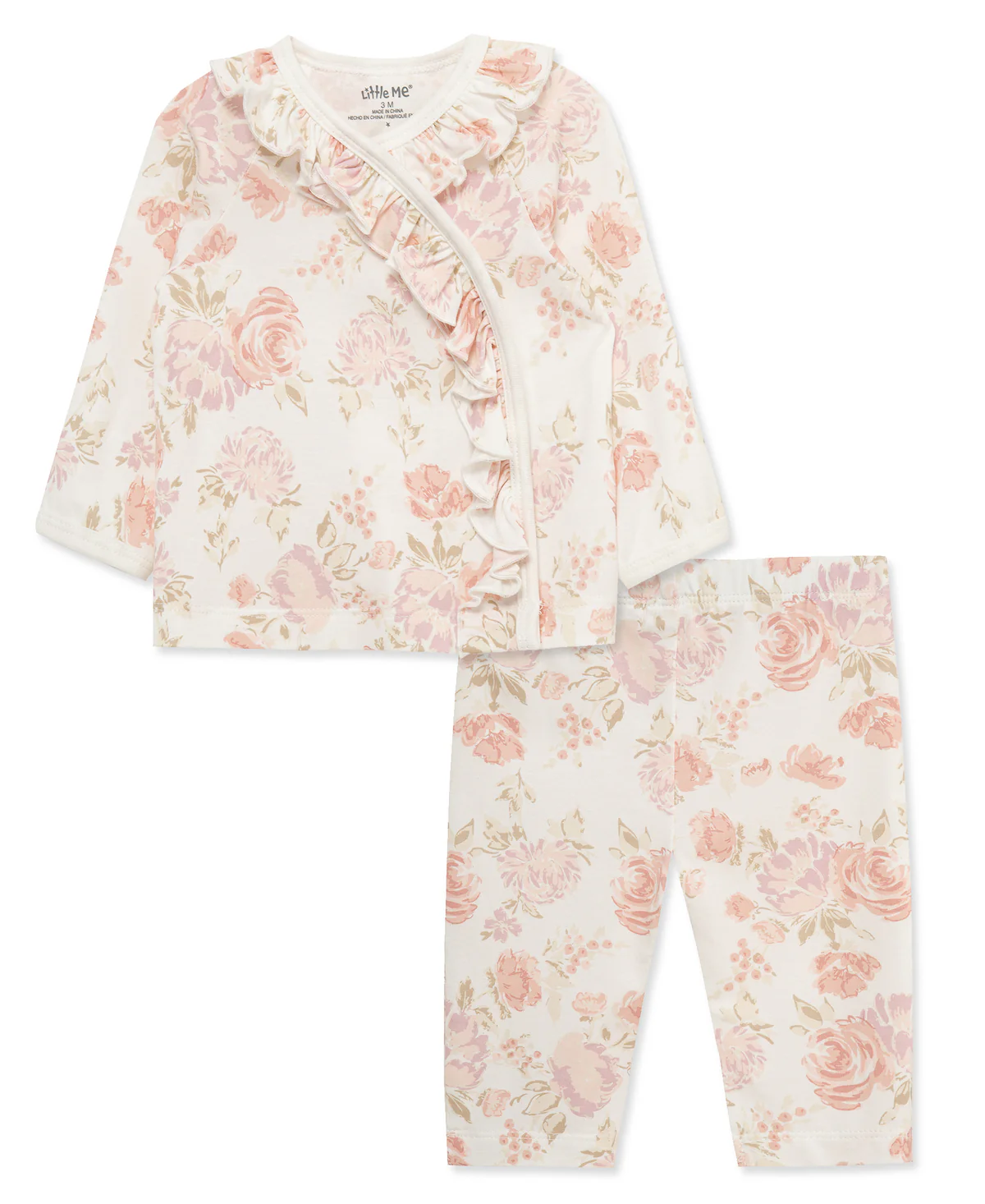 Fabulous Floral Cardigan Set