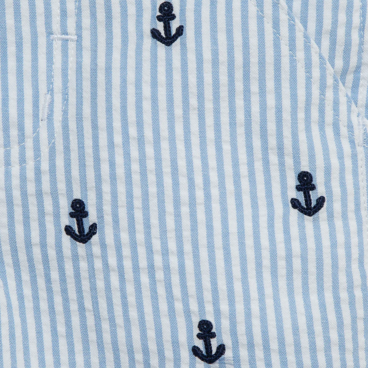 Anchor Seersucker Shorts (Toddler)