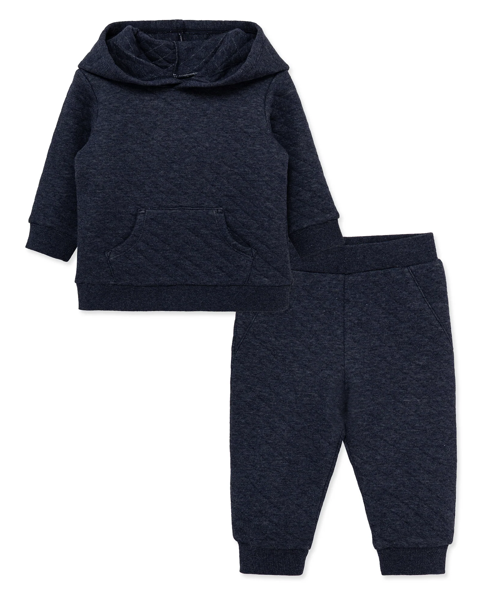 Diamond Hooded Sweatshirt Set