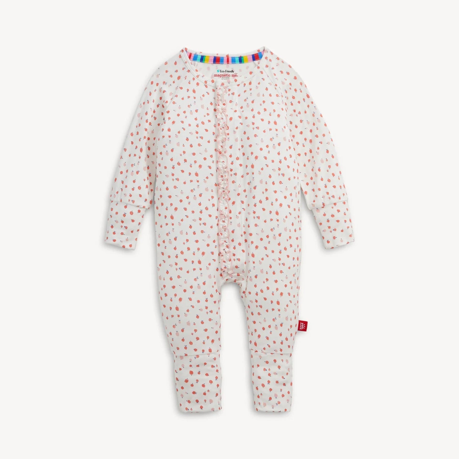 Apple Blossom Modal Ruffle Convertible Coverall