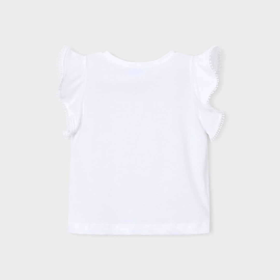 White Lace Cotton Top