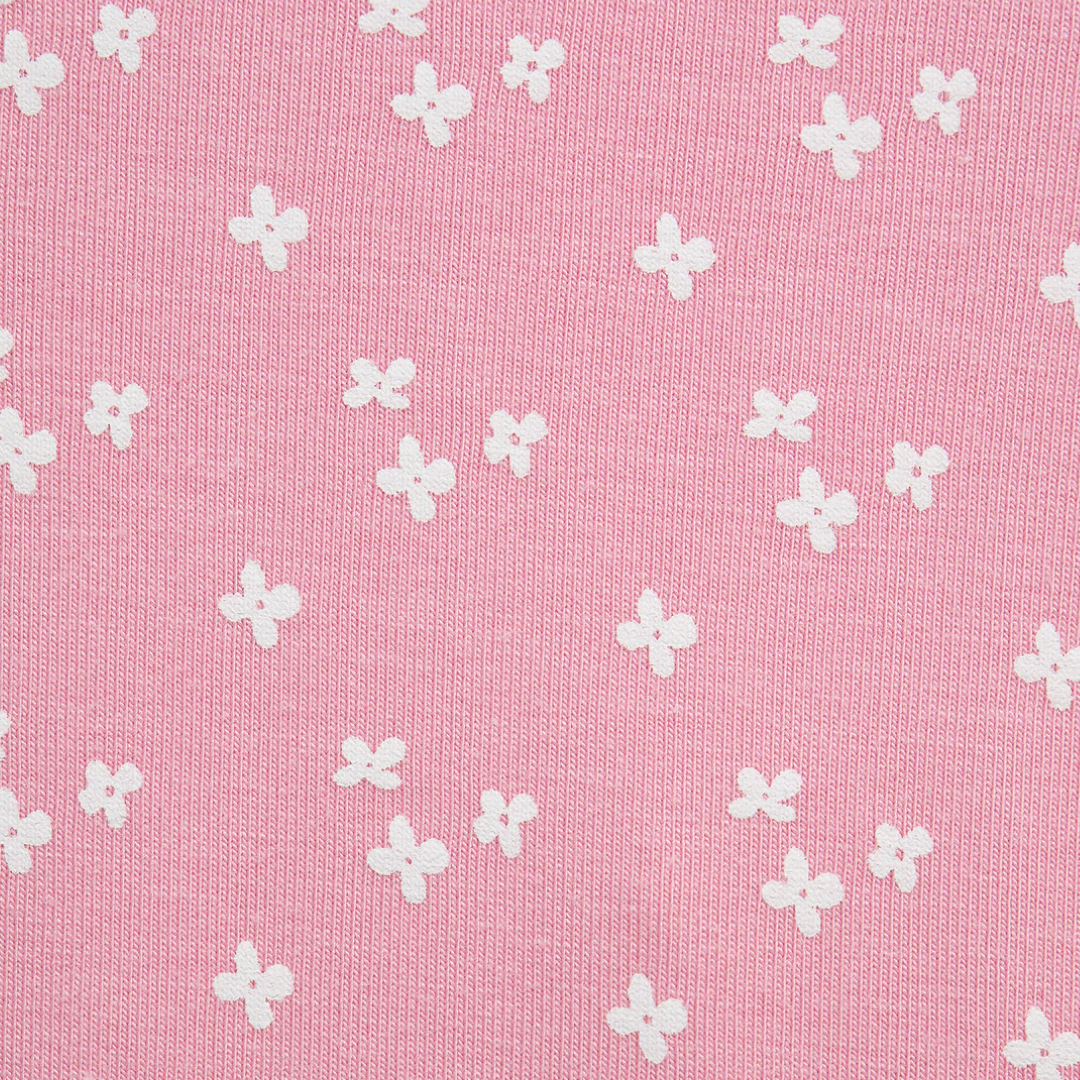 Lilac Mini Floral Footie