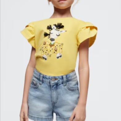 Medium Wash Jean Shorts