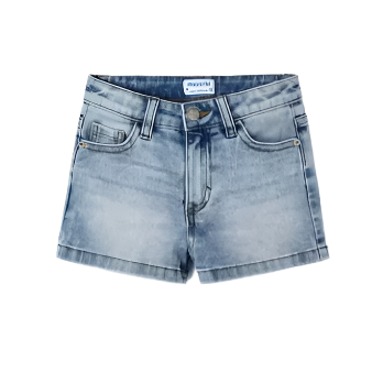 Medium Wash Jean Shorts