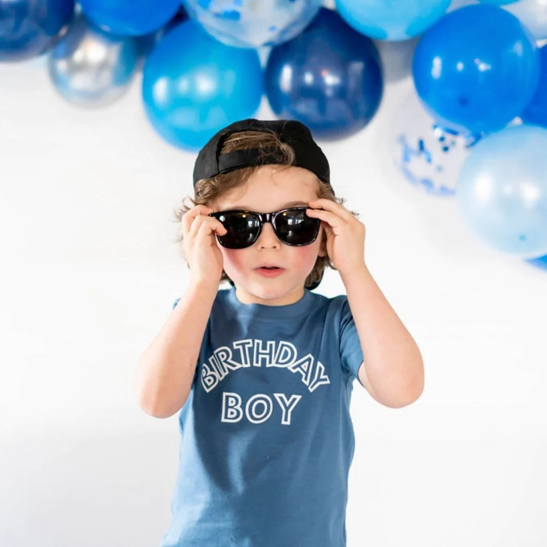 Birthday Boy Indigo T Shirt