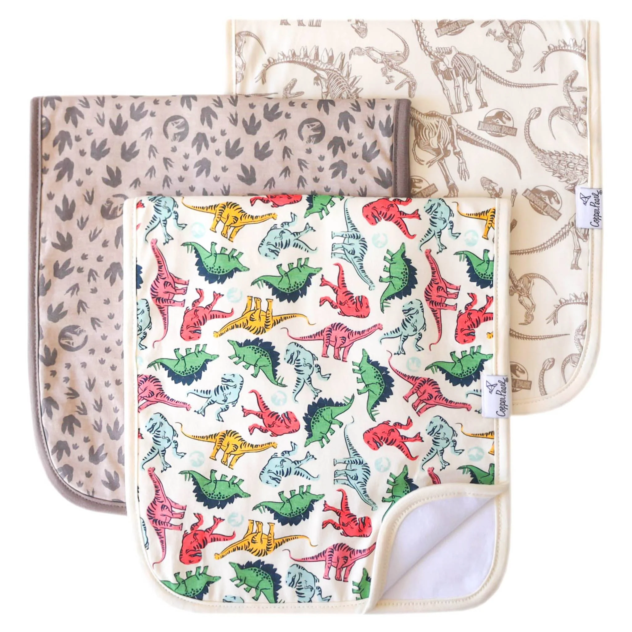 Jurassic Park Burp Cloth Set 3 Pack