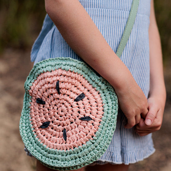 Watermelon Straw Bag