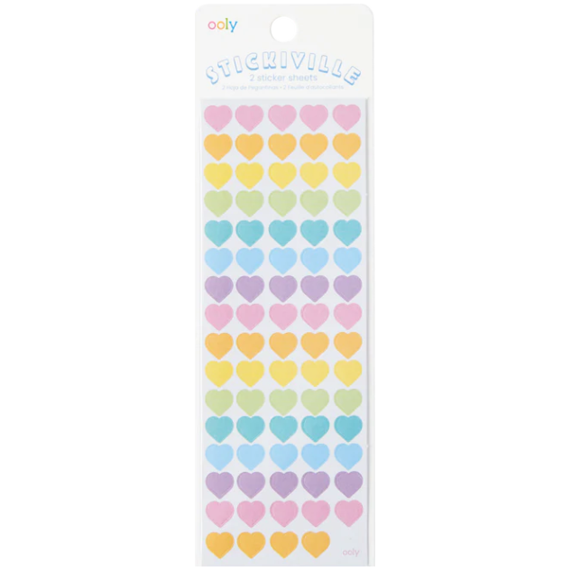 Skinny Sticker Sheet Mini Hearts