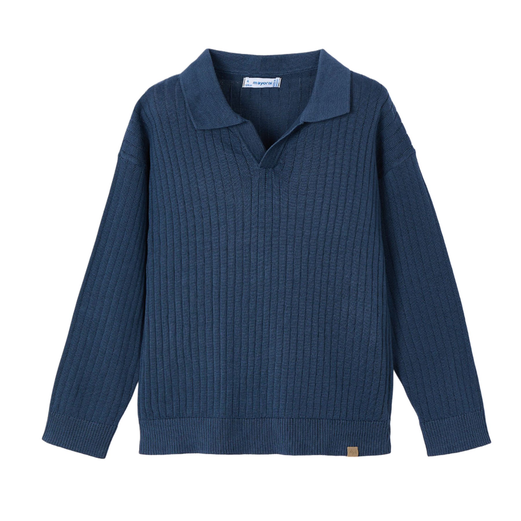 Midnight Polo Collar Sweater