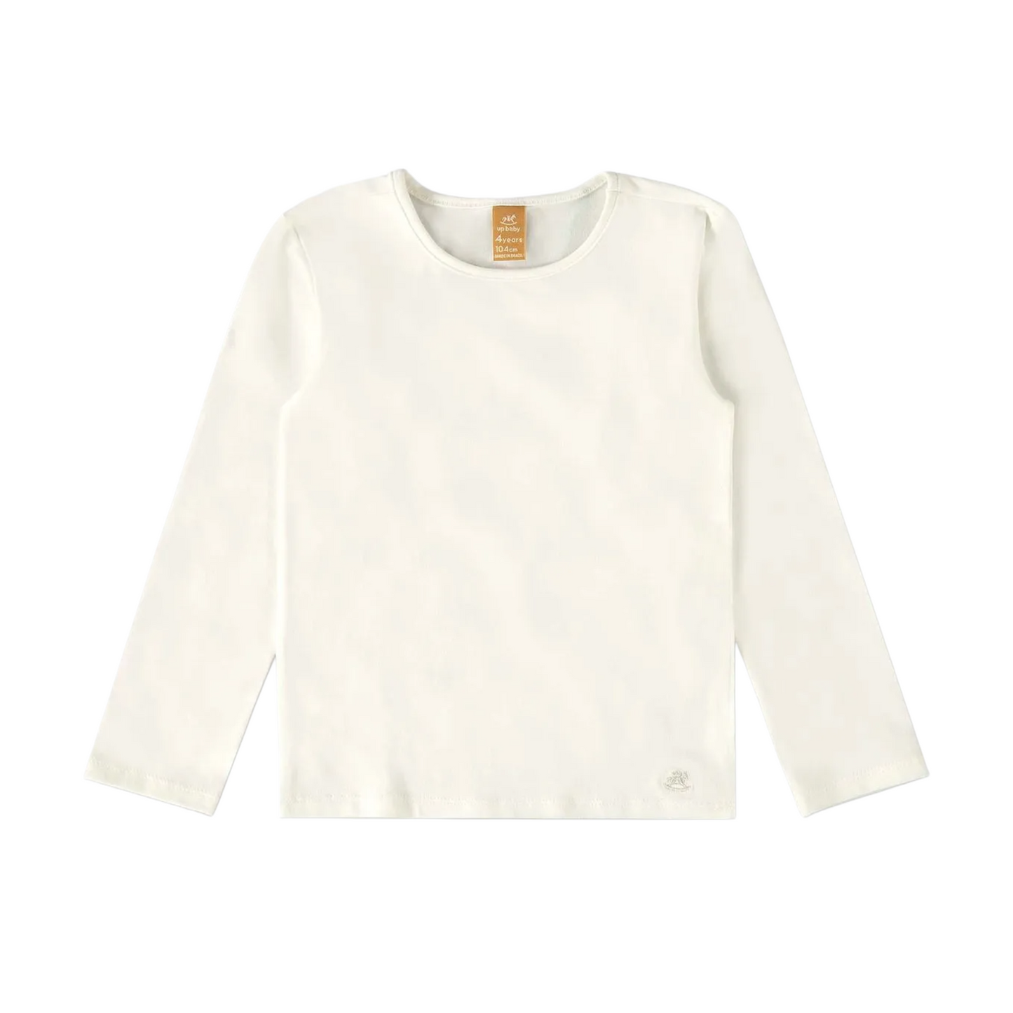 Off White Jersey Top
