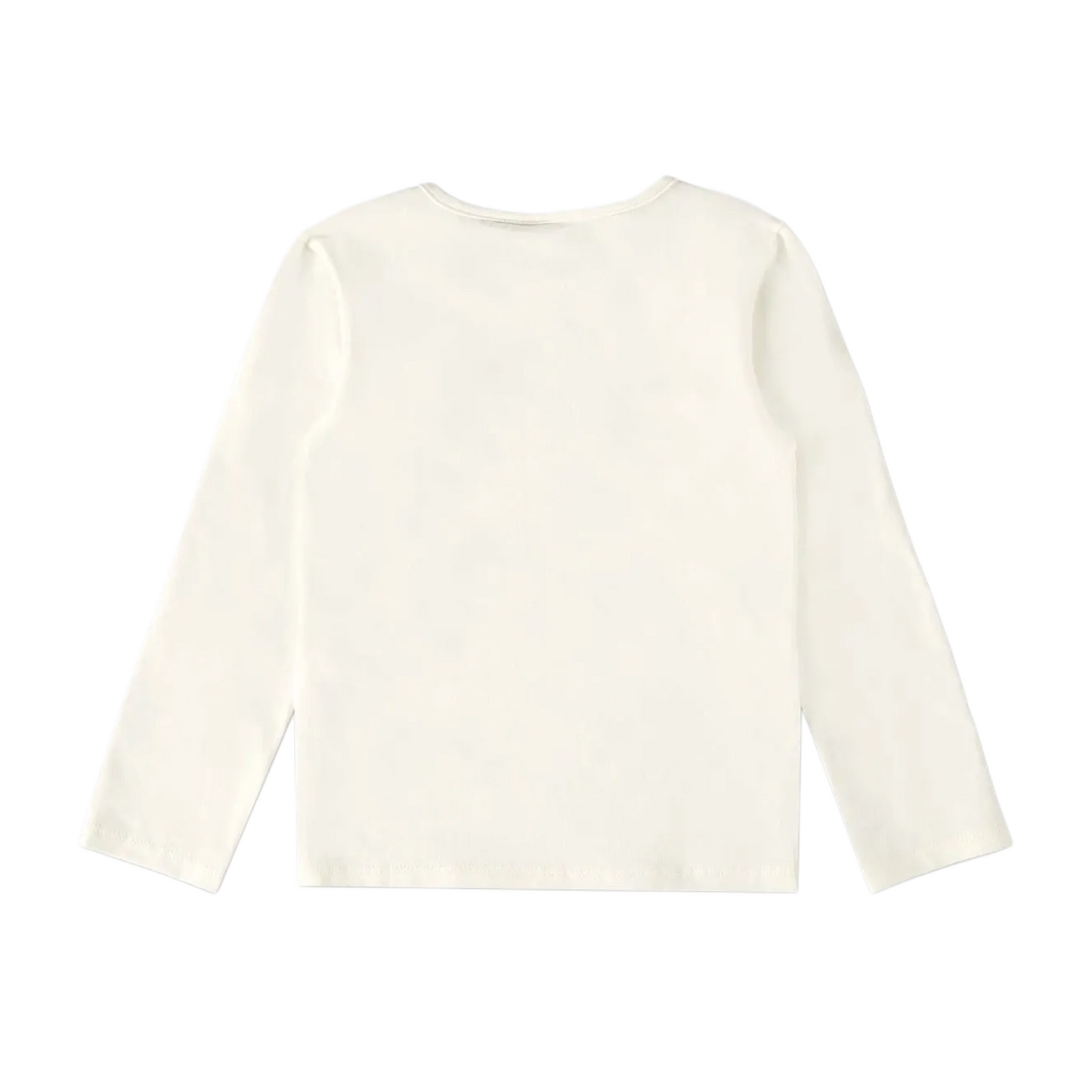Off White Jersey Top