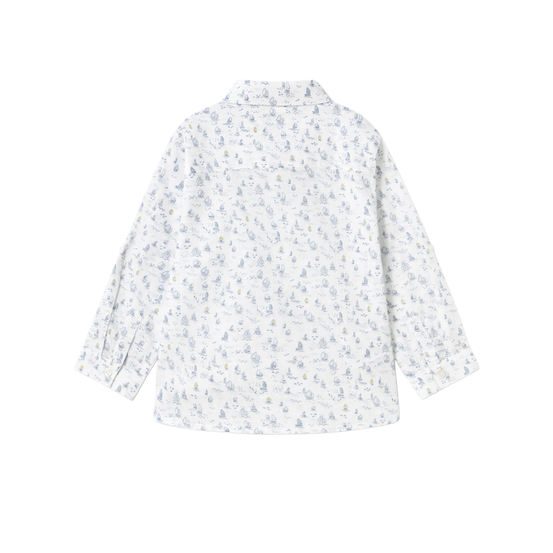 Boats Long-Sleeve Printed Shirt