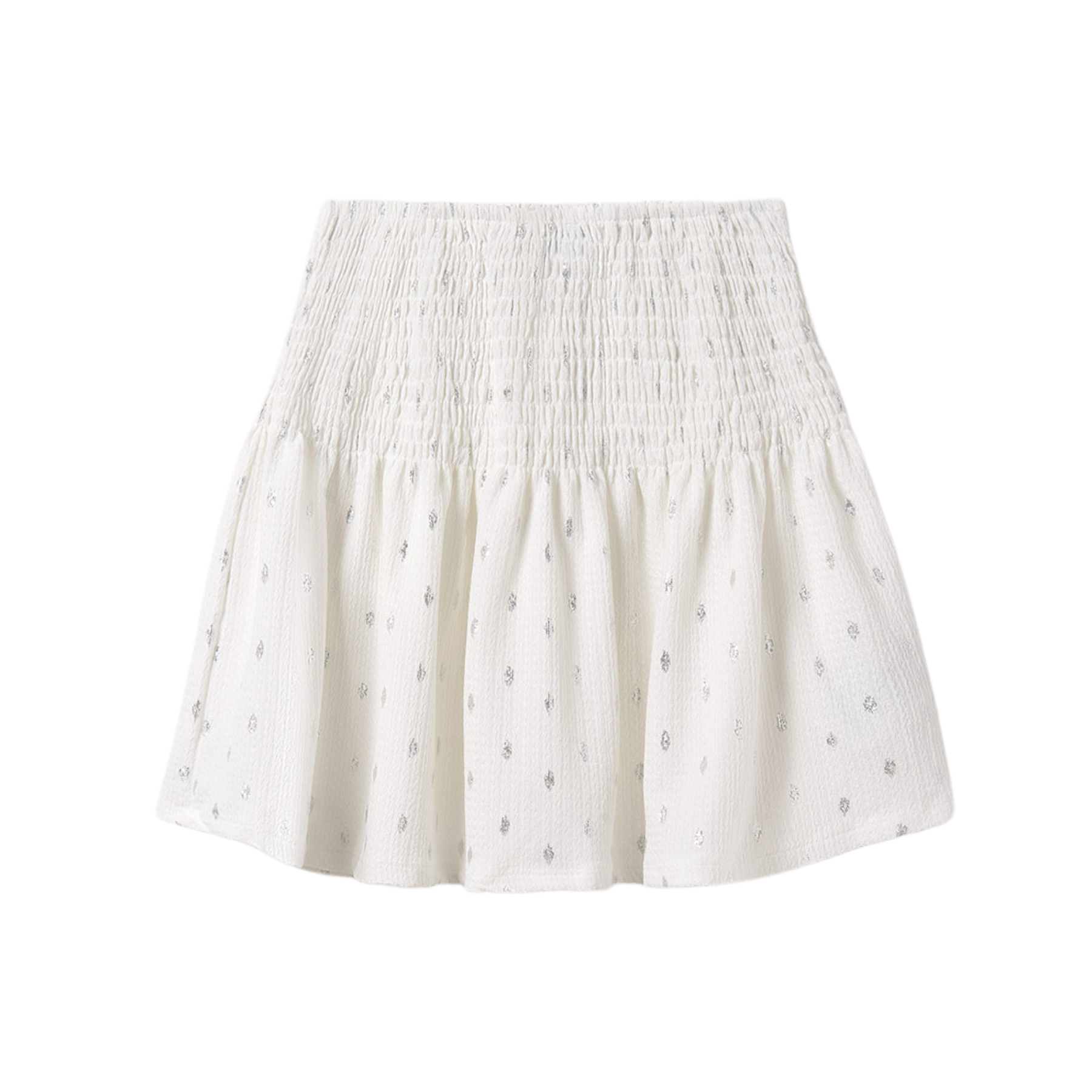 Silver Star Printed Skirt
