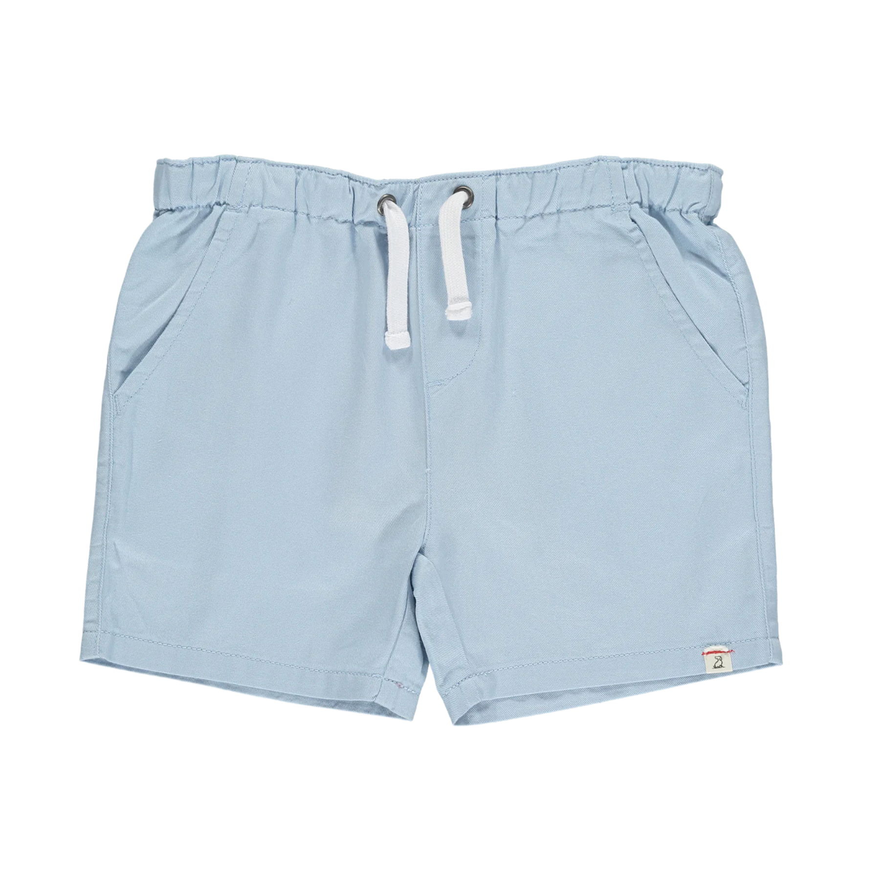 Pale Blue Hugo Twill Shorts (Baby)