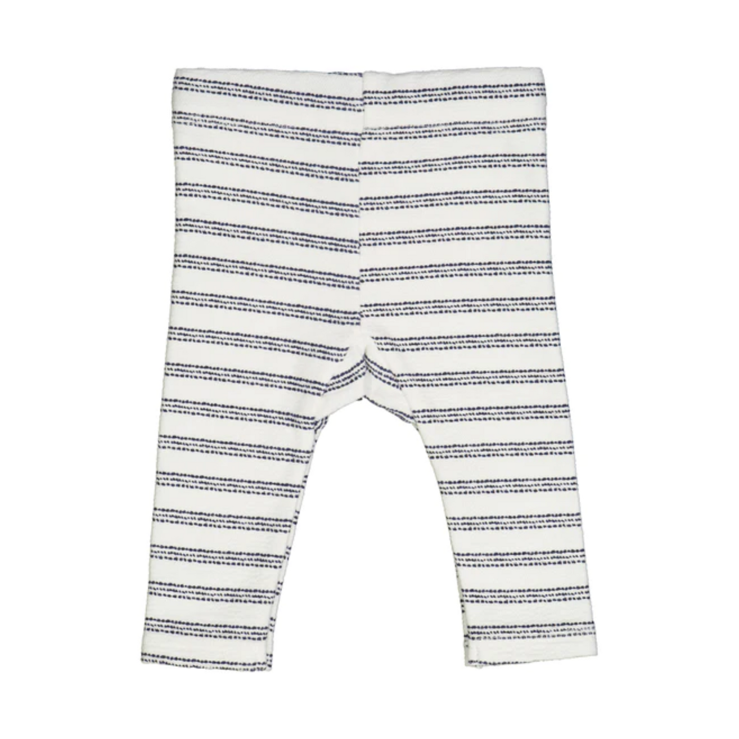 Cream Night Blue Stripe Pants