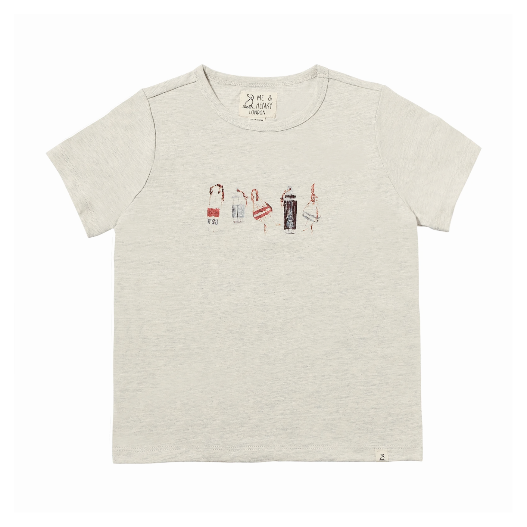 Grey Buoys Printed Tee