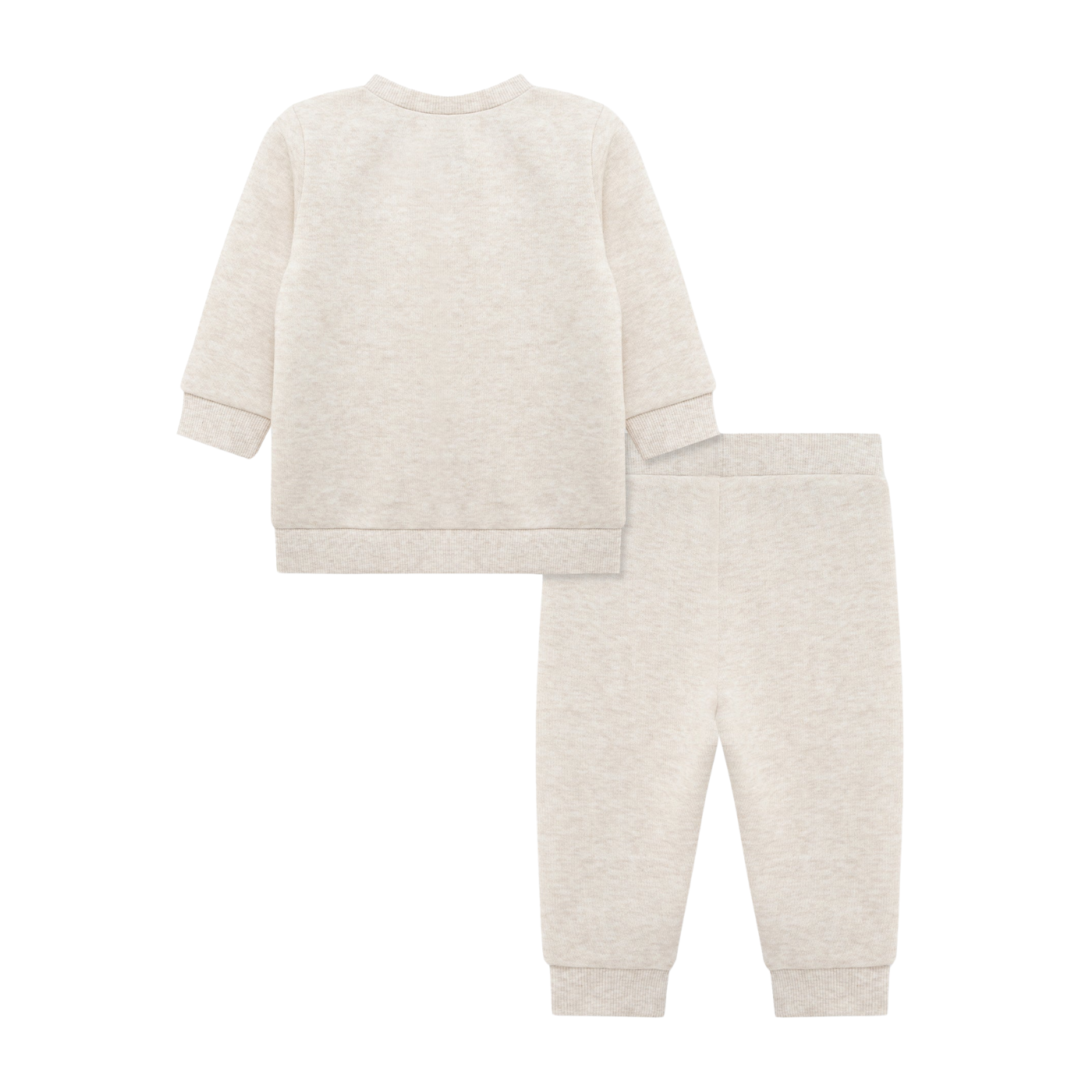 Oatmeal Bear Sweatshirt Set (Toddler)